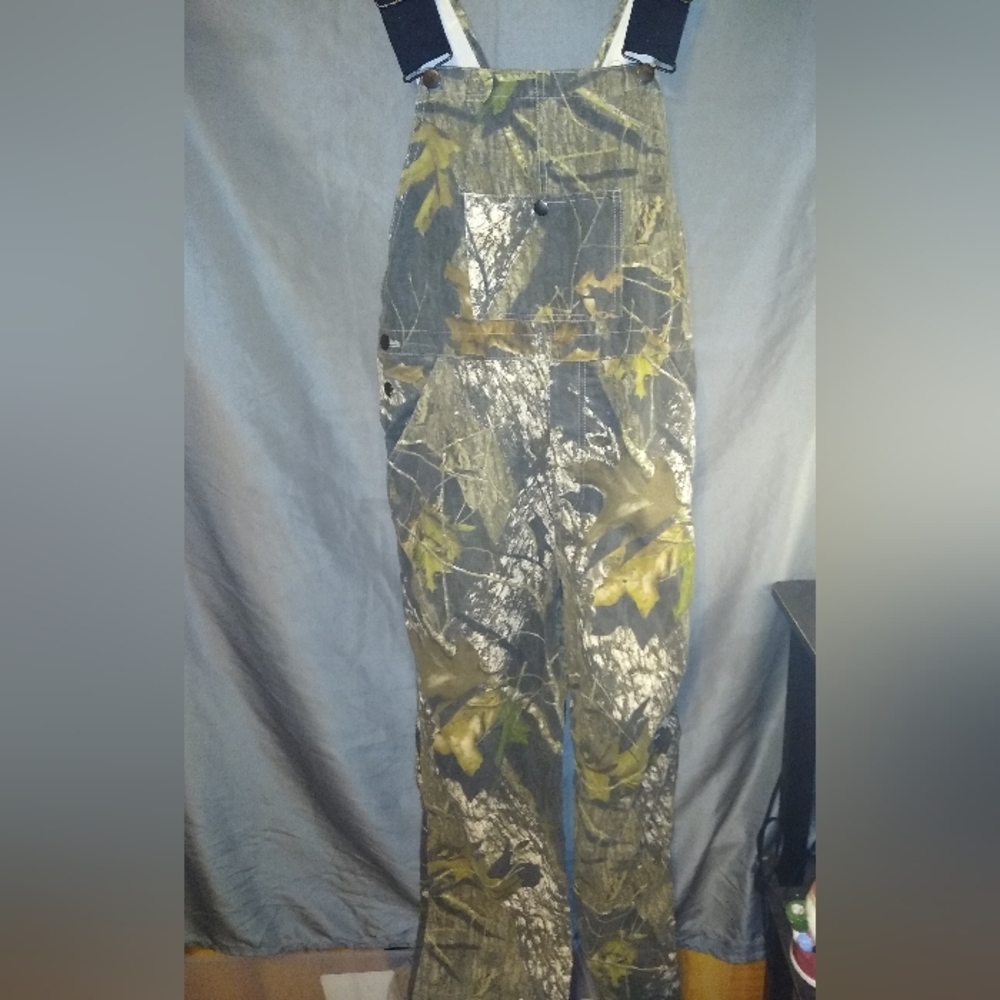 Field staff youth mossy oak overalls